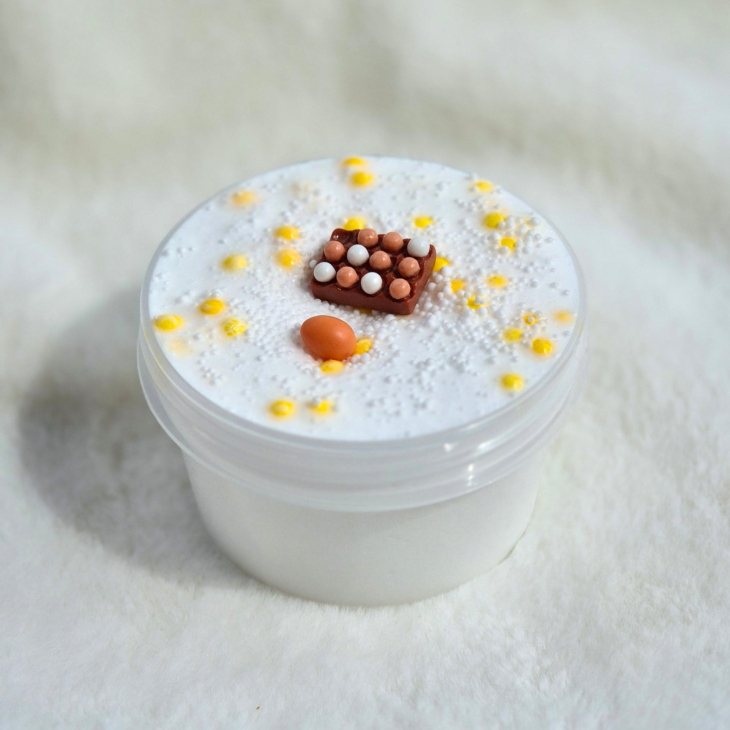 Bubbling Fried Egg Slime