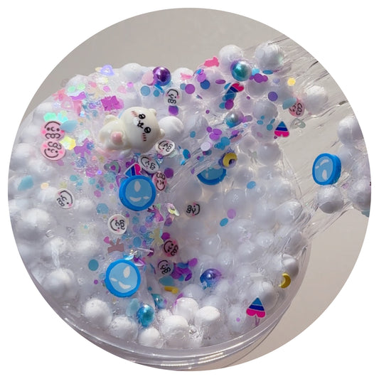 Bubbly Foam Crunch Slime