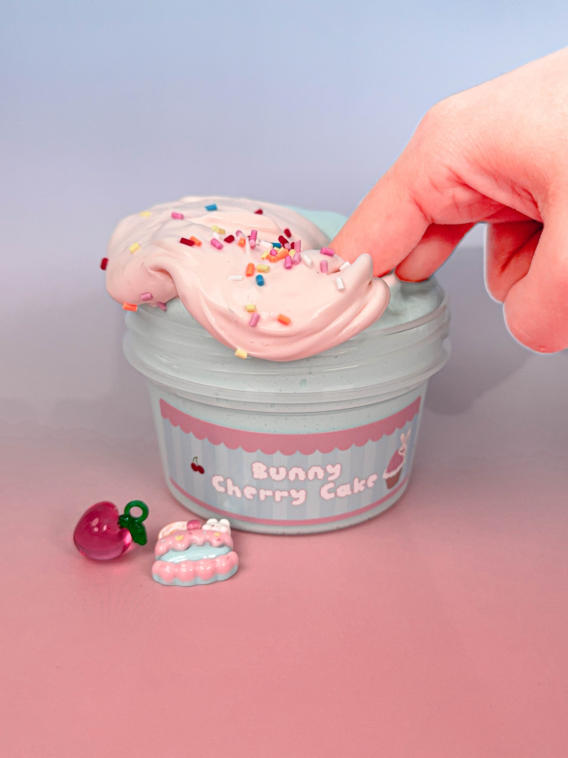 Bunny Cherry Cake Slime 2