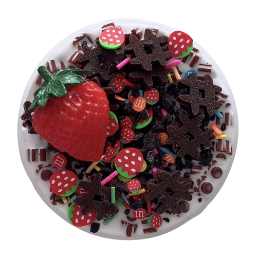 Chex Chocolate Strawberry Bingsu Slime