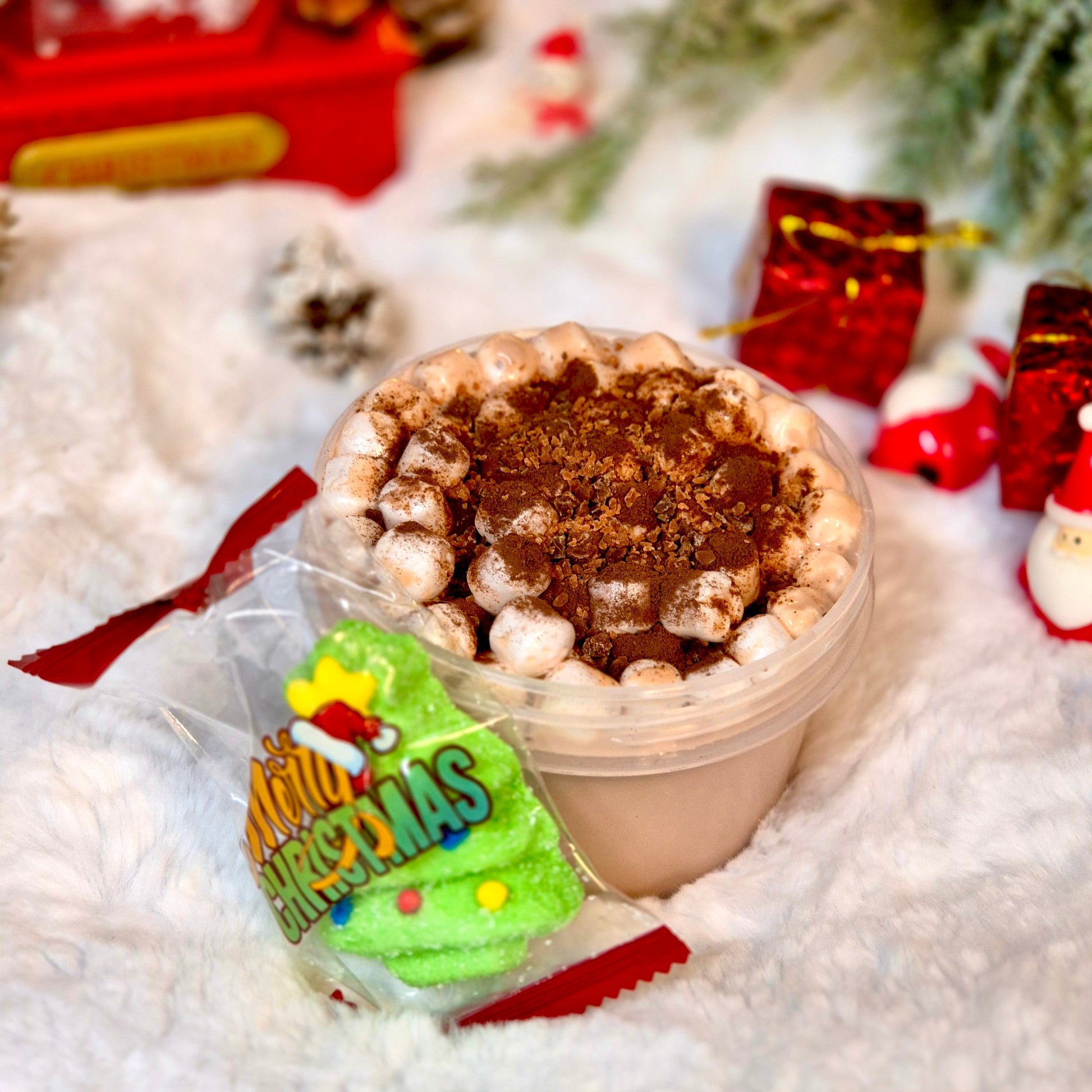 Christmas Hot Chocolate Slime