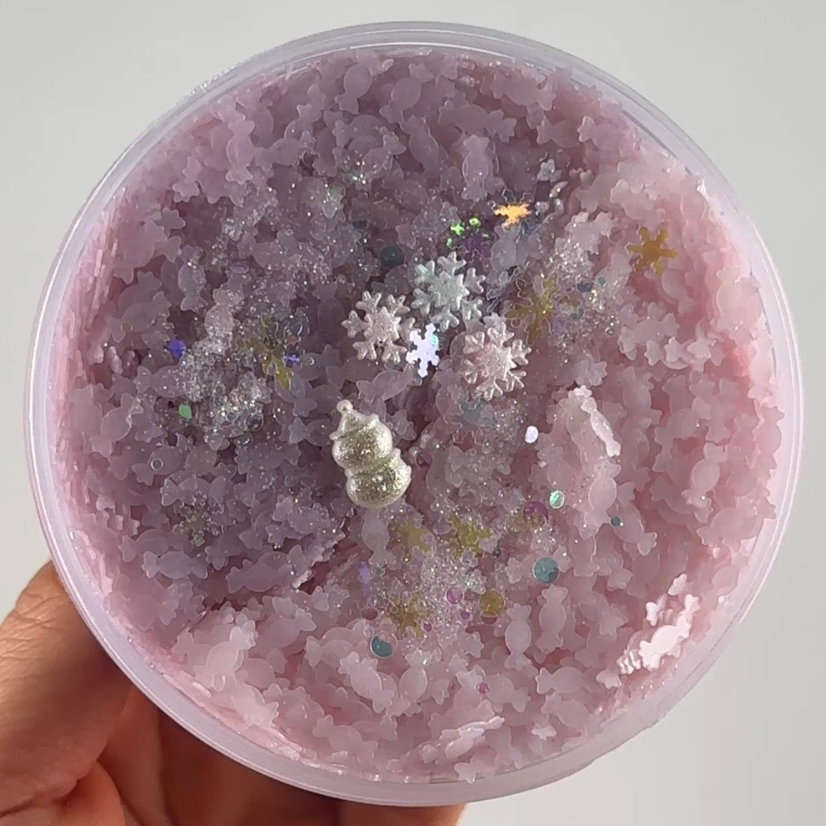 Cotton Candy Snack Slime