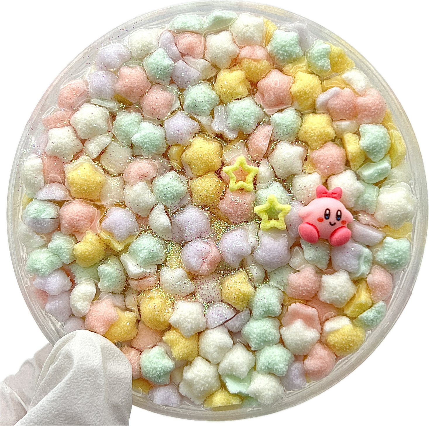Cotton Chubby Star Slime