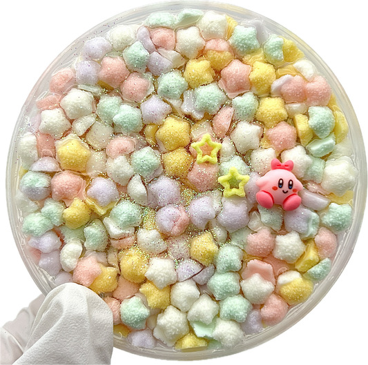 Cotton Chubby Star Slime