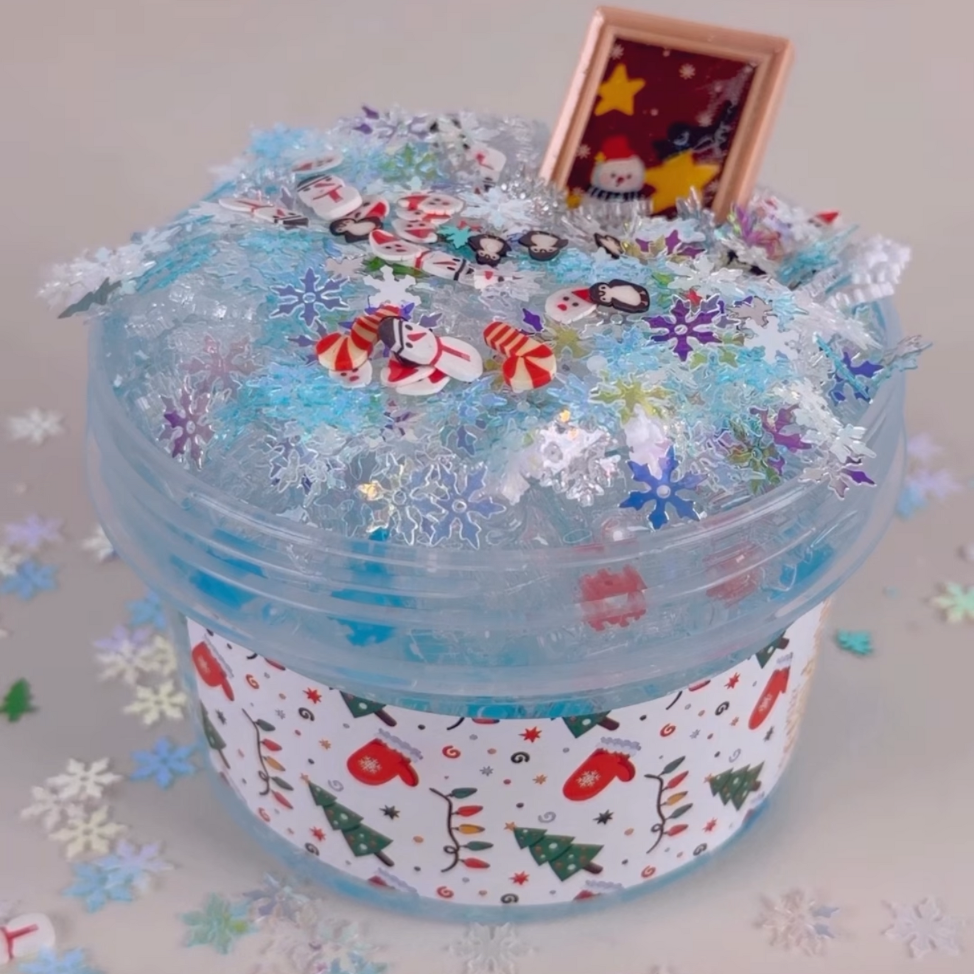 Crunchy Snowflake Slime