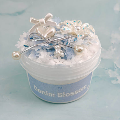 Denim Blossom Slime