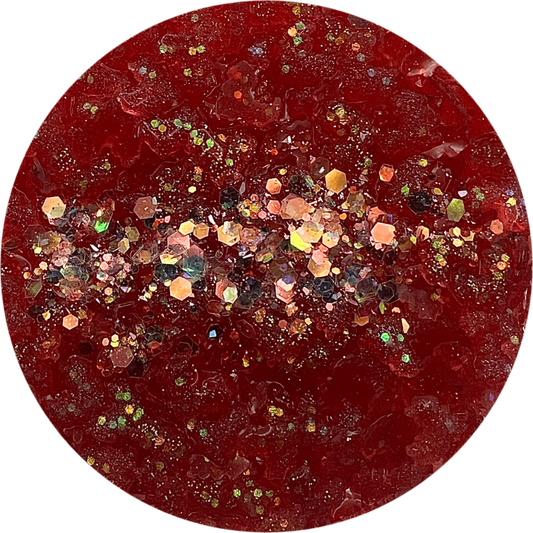 Dotted Ruby Heart Slime
