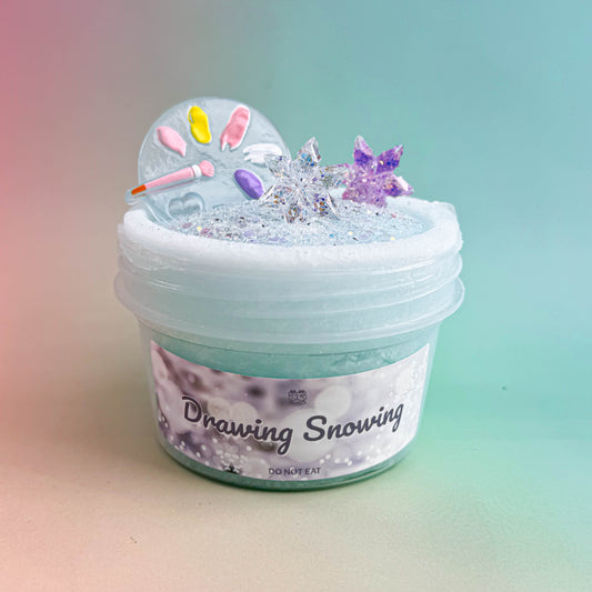 Drawing Snowing Slime
