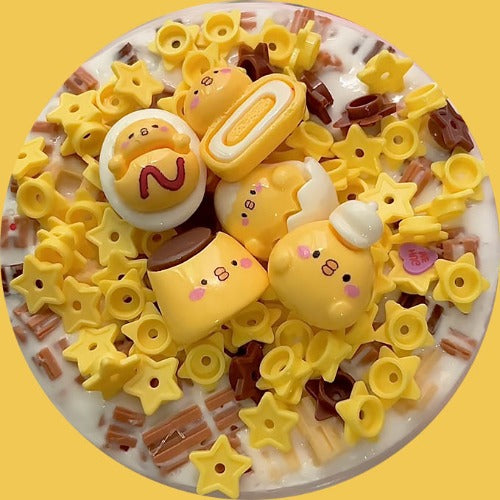 Egg Mango Pudding Slime