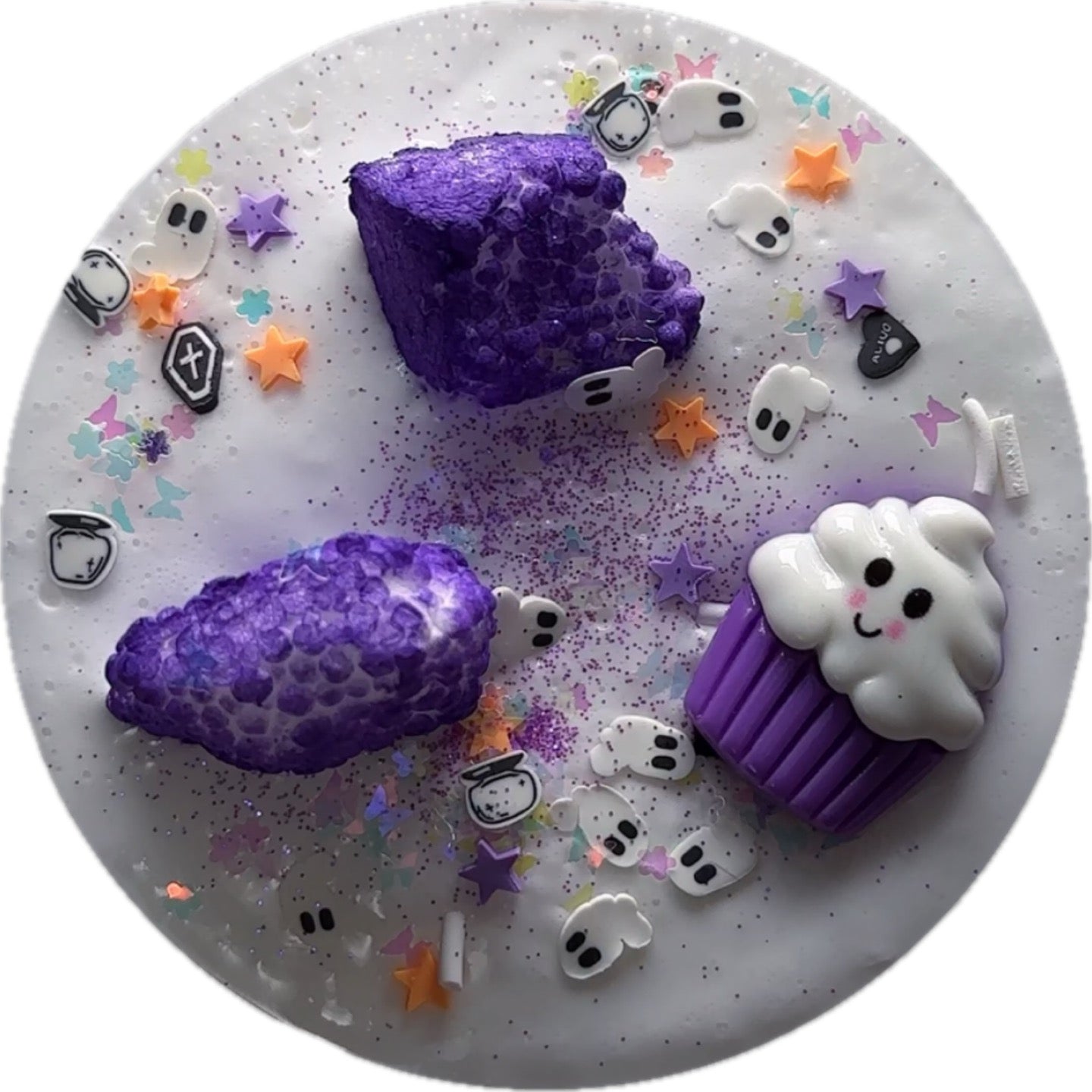 Ghosty Yogurt Cake Slime