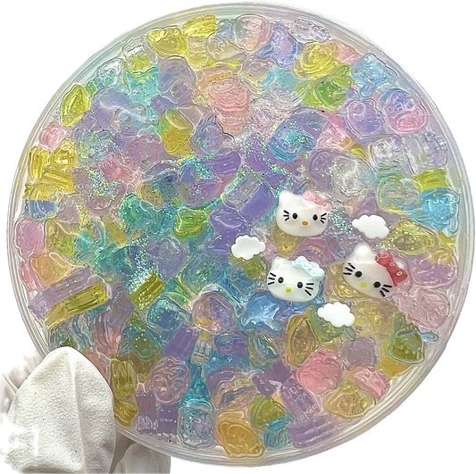 Glass Gummy Chip Slime