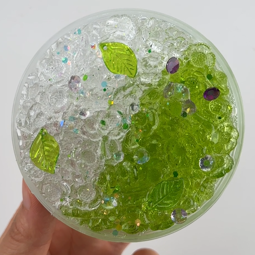 Green Grape Glass Slime