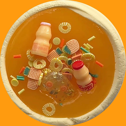 Homemade Frozen Yakult Slime