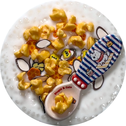 Honey Oatmeal Granola Slime