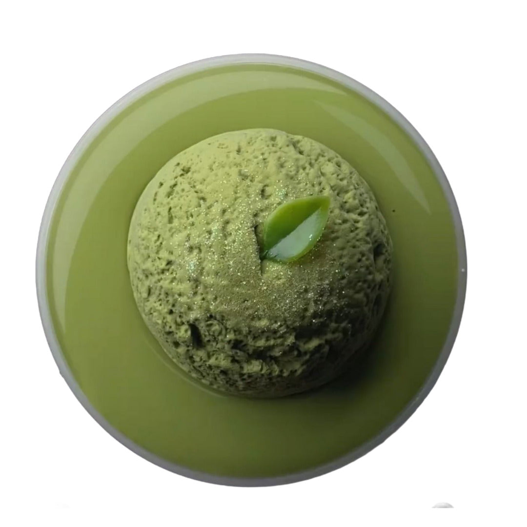 Jiggly Matcha Pudding Slime