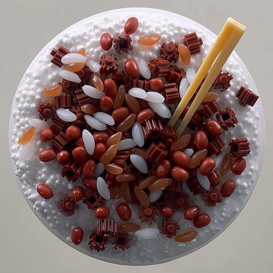 Kidney Bean Rice Slime