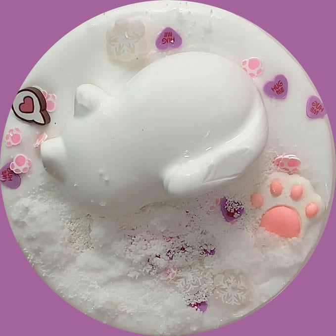 Kitty in Snow Slime