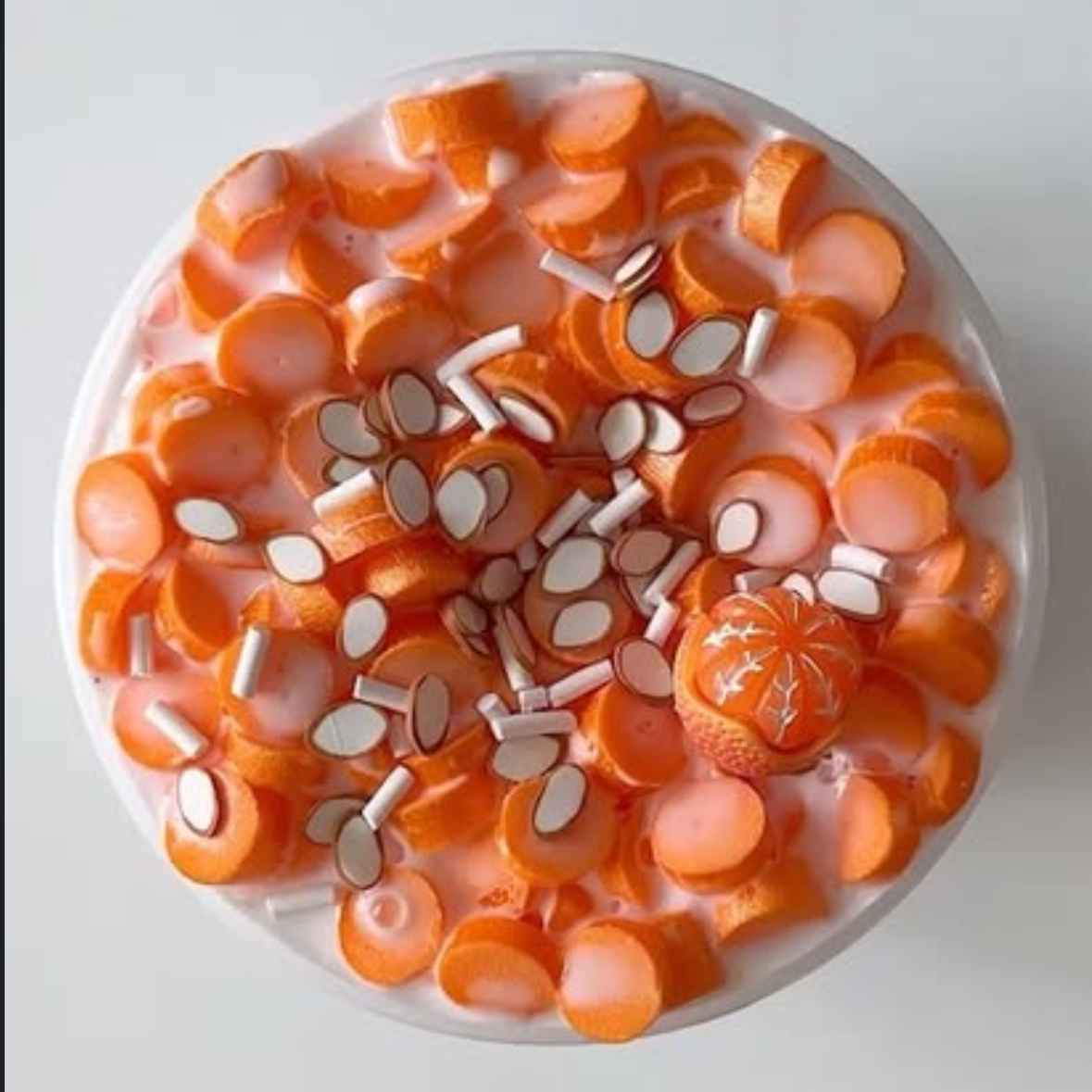 Mandarin Orange Crepe Slime