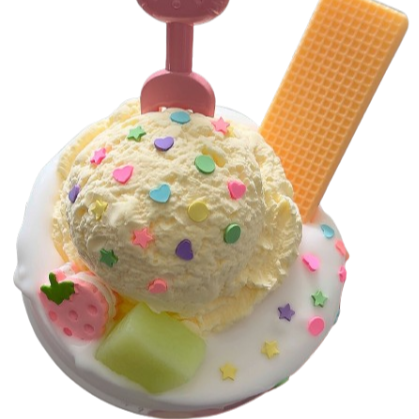 Mellow Cream Cup Slime