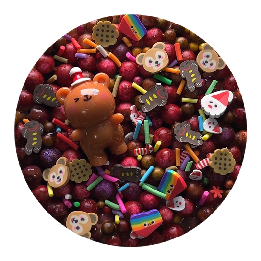 Merry Chocolate Bear Slime