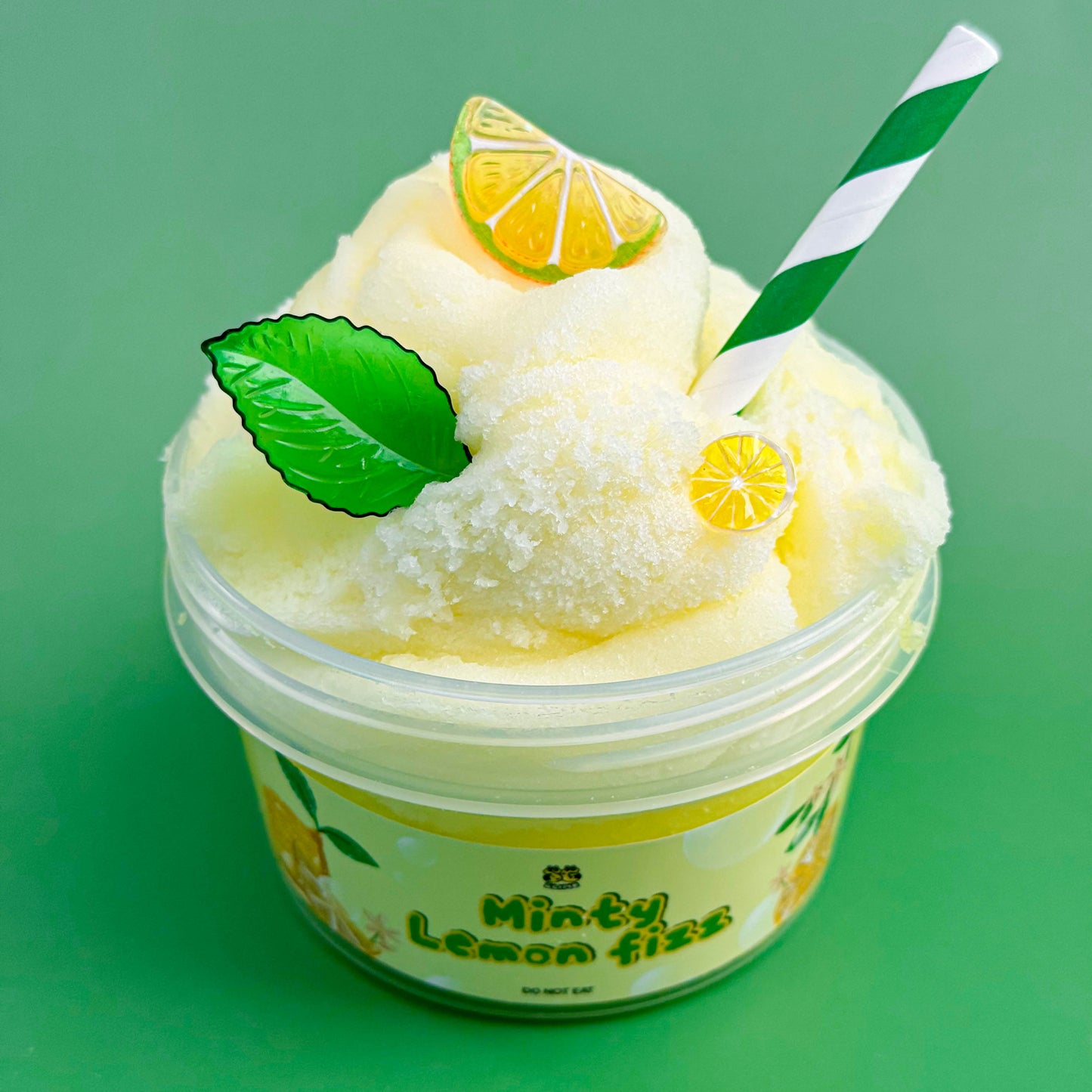 Minty Lemon Fizz Slime