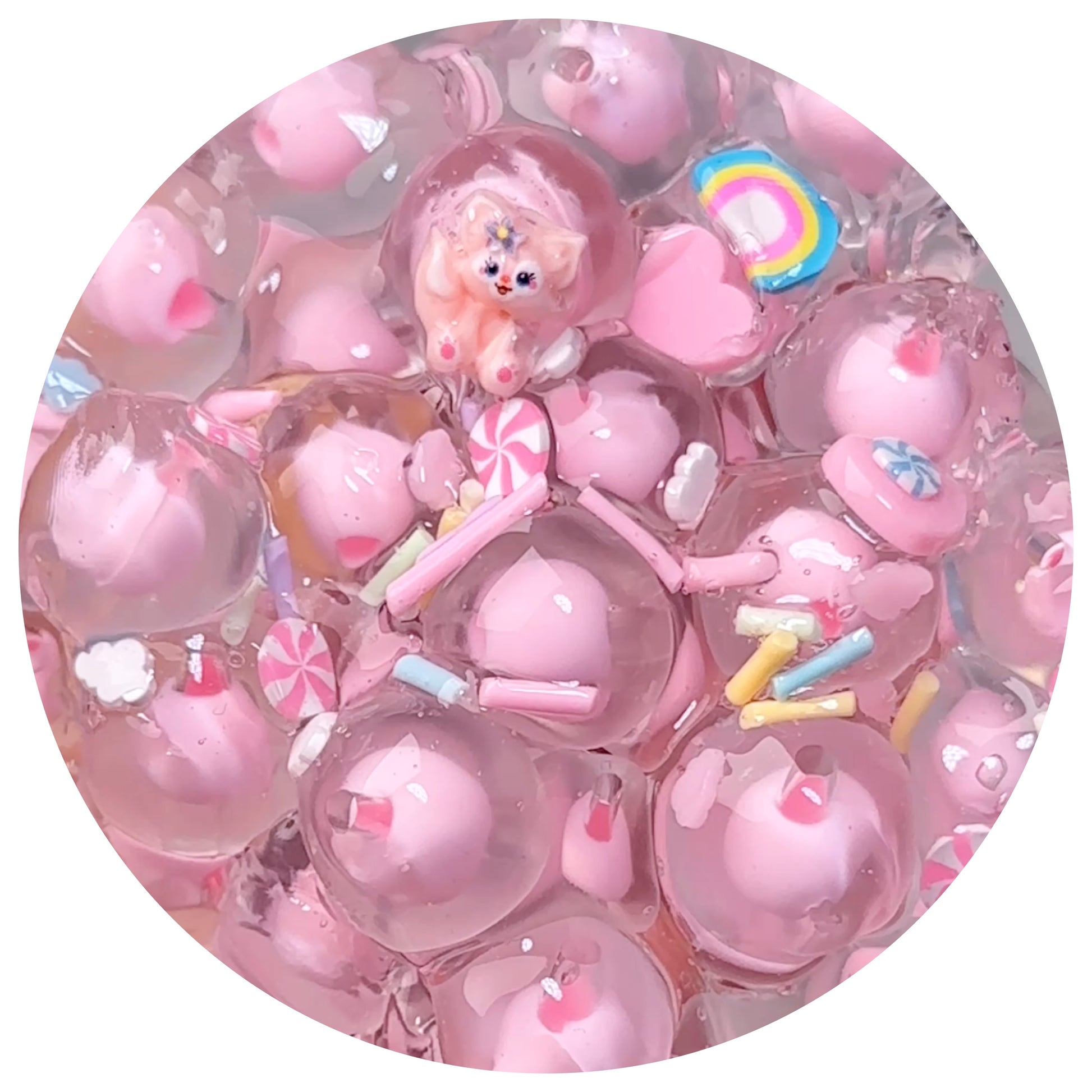 Pink Fox Eggs Slime