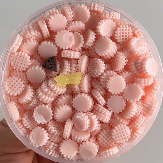 Pink Hive Waffle Slime