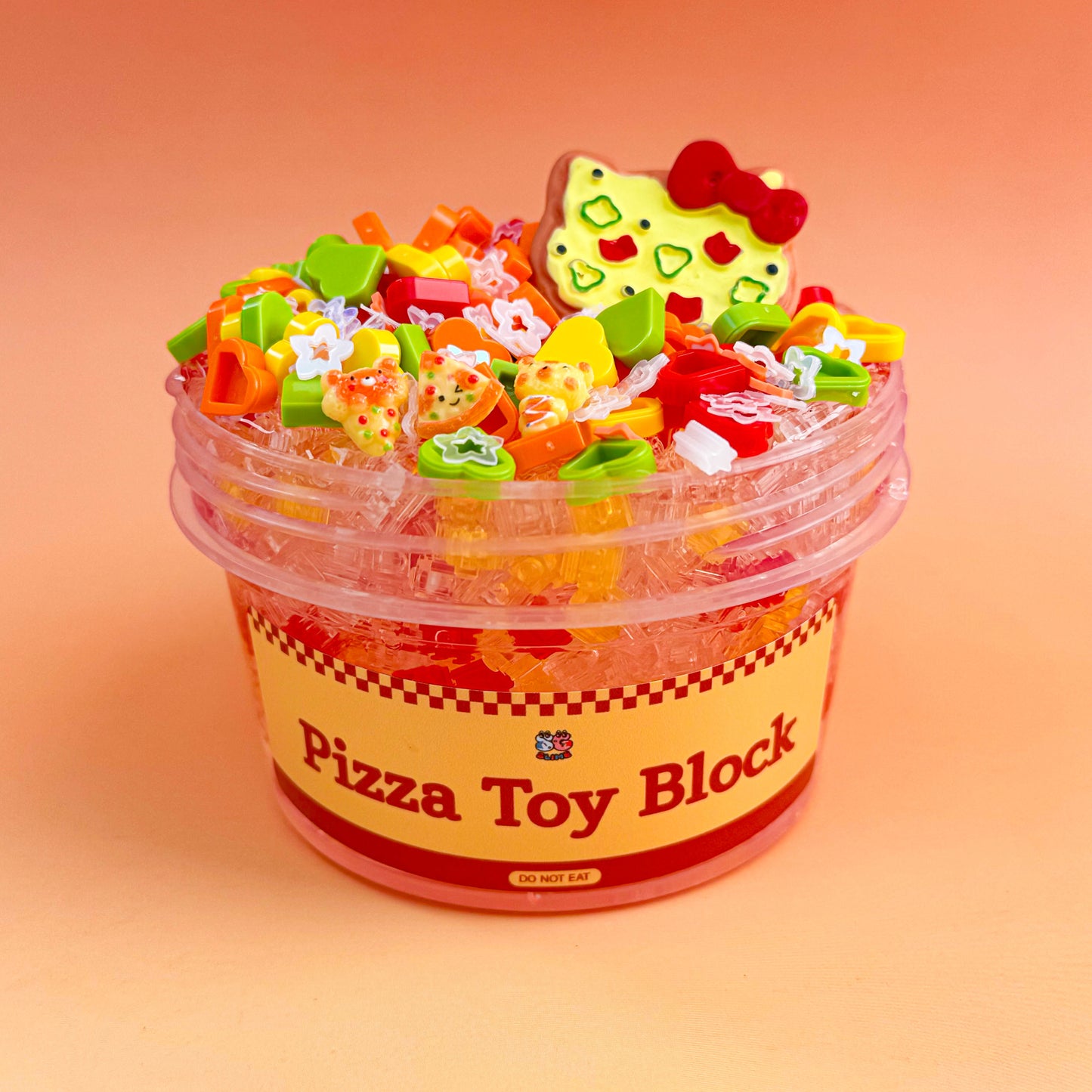 Pizza Toy Block Slime