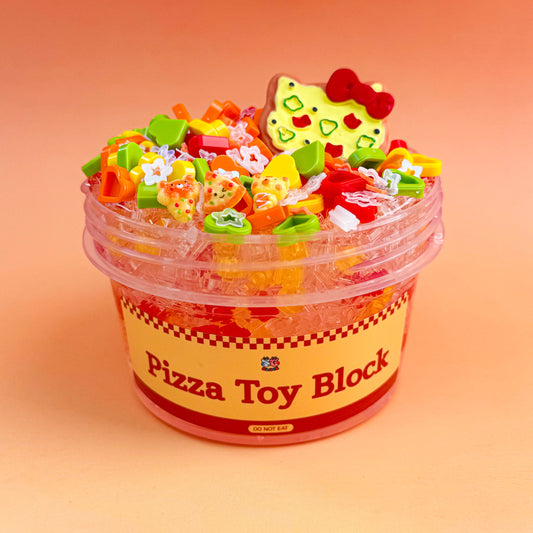 Pizza Toy Block Slime