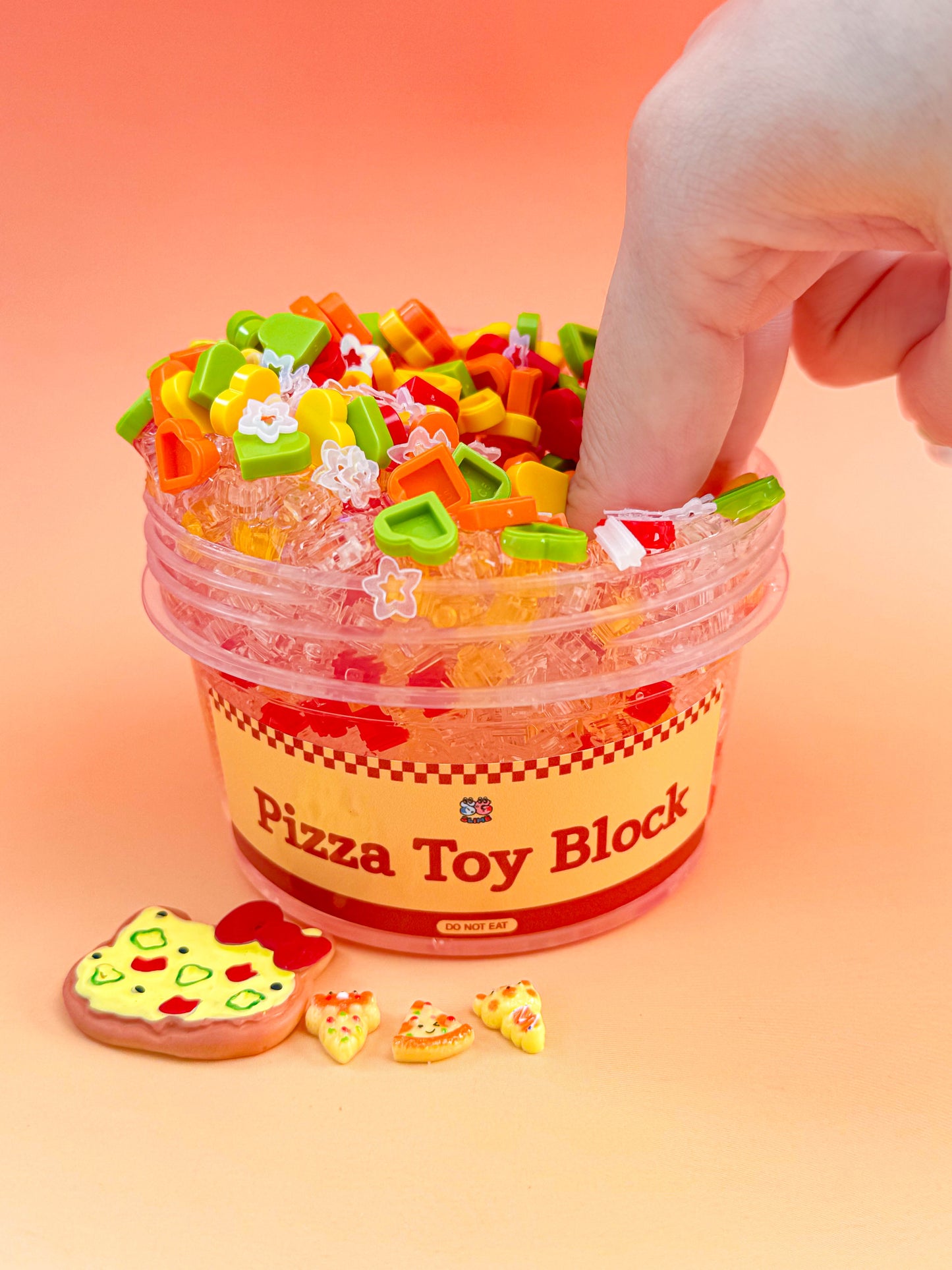 Pizza Toy Block Slime_2