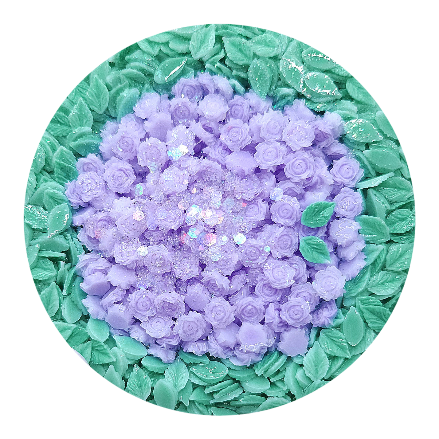 Purple Rose Bouquet Slime