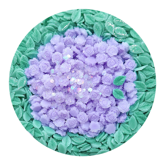 Purple Rose Bouquet Slime