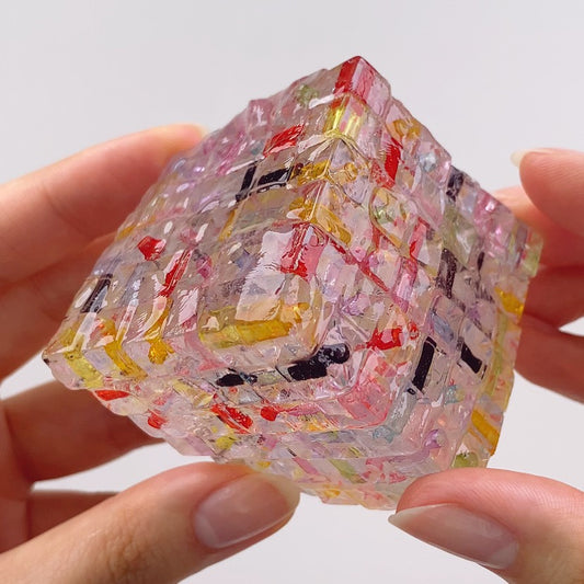 Rainbow Cube Slime