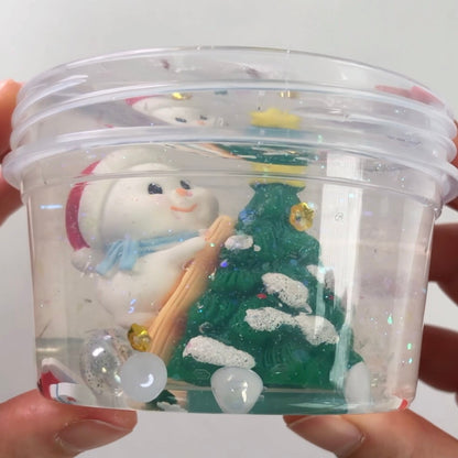 Snowman Water Jelly Slime