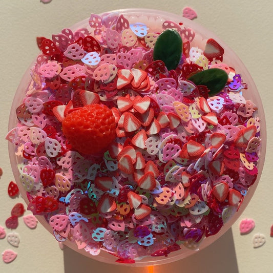 Strawberry Rice Bowl Slime