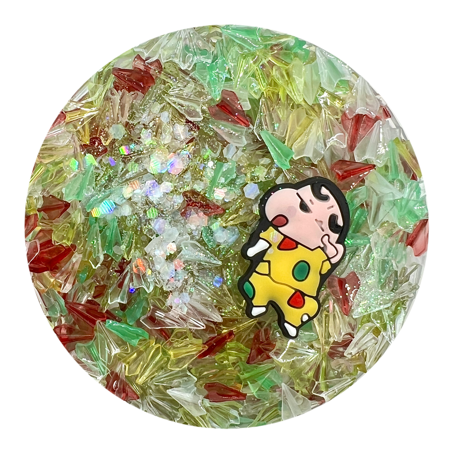 Shin Chan in Acrylic Plane Slime