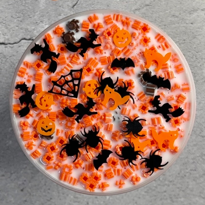 Broken Pumpkin Slime (6mm Beads)