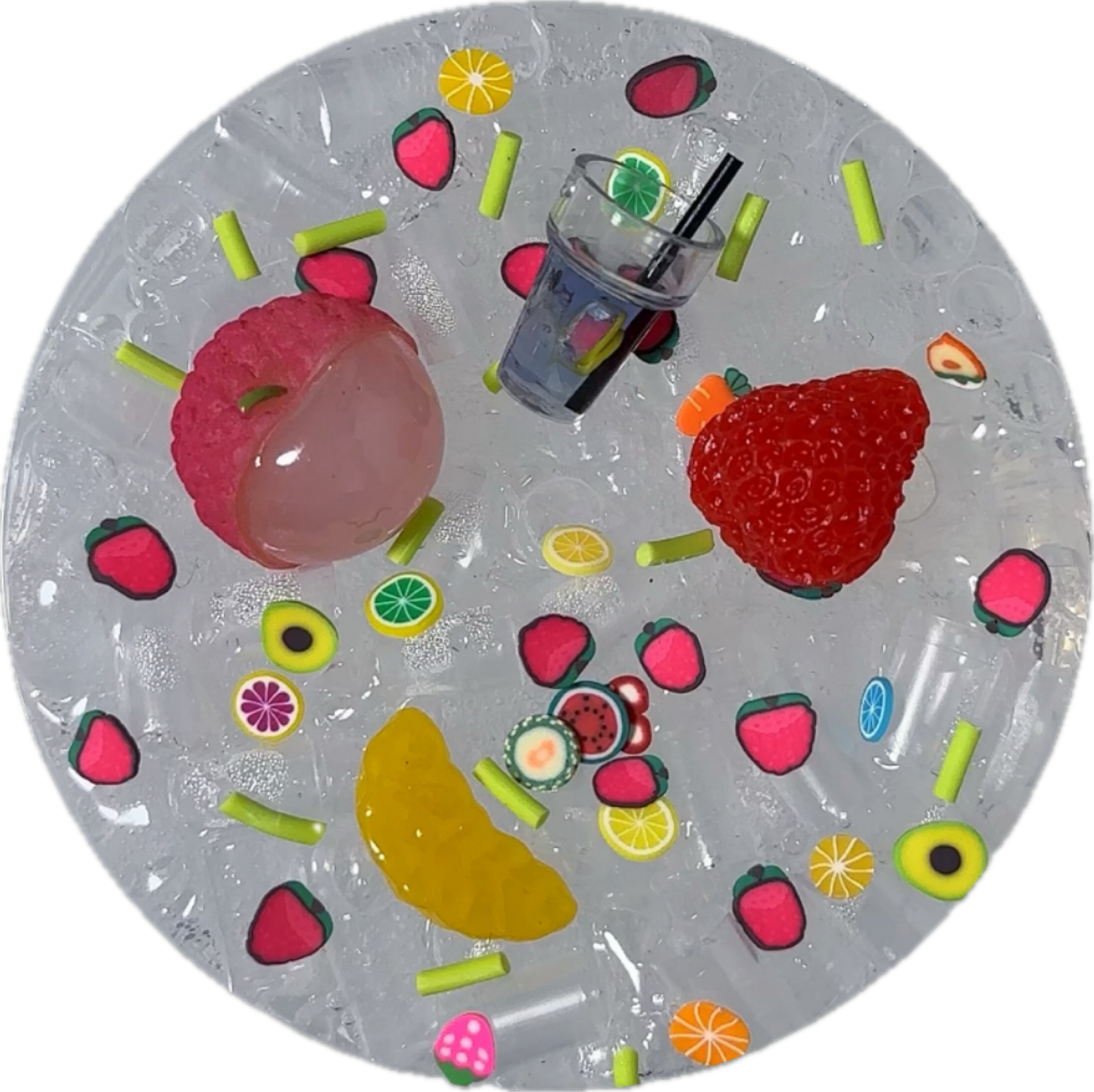 Fruity Coco Jelly Slime