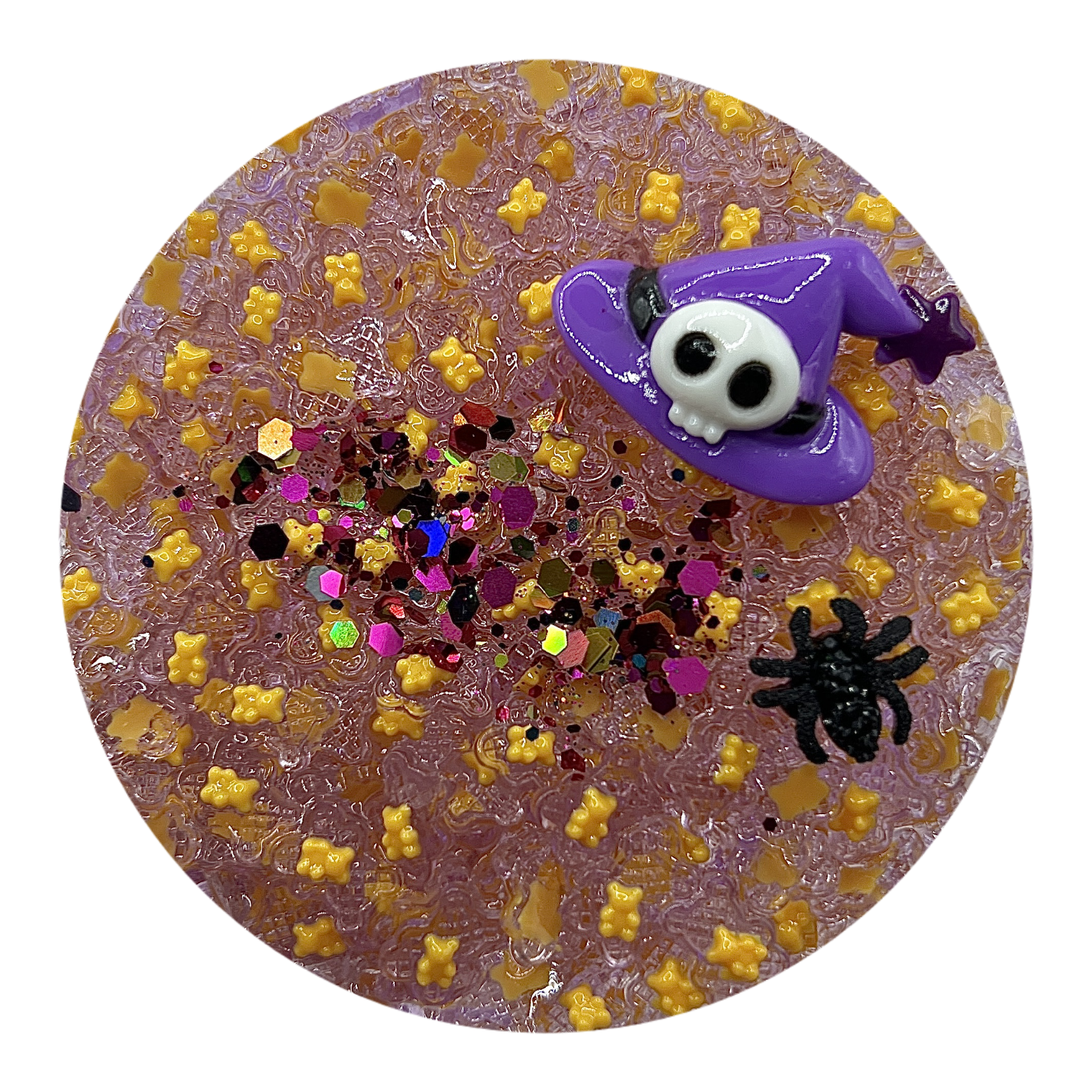 Halloween Bear Cookie Slime