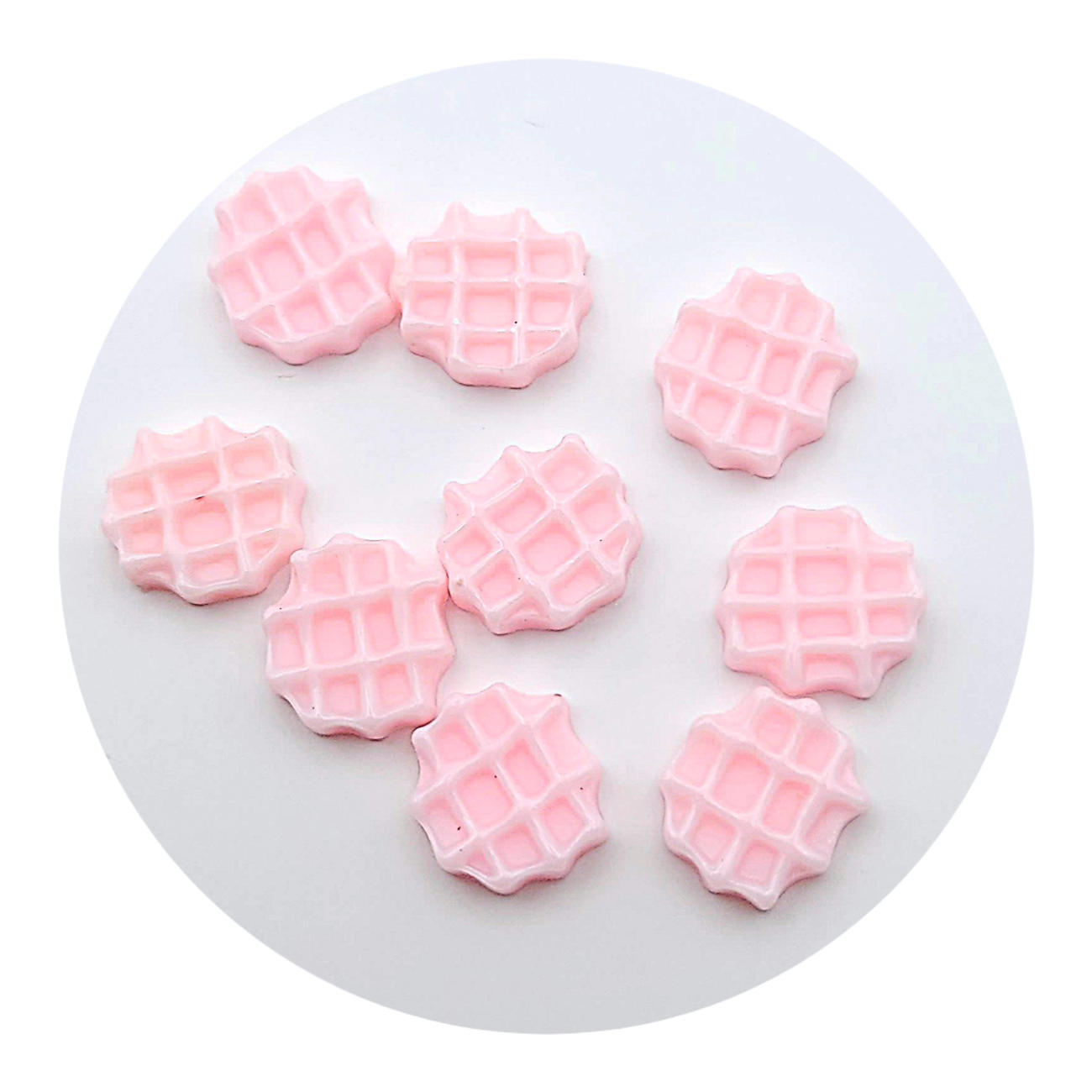 Strawberry Liege Waffle Slime