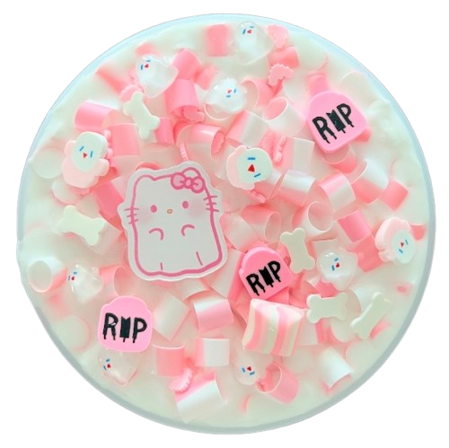 Milky Ghost Candy Slime