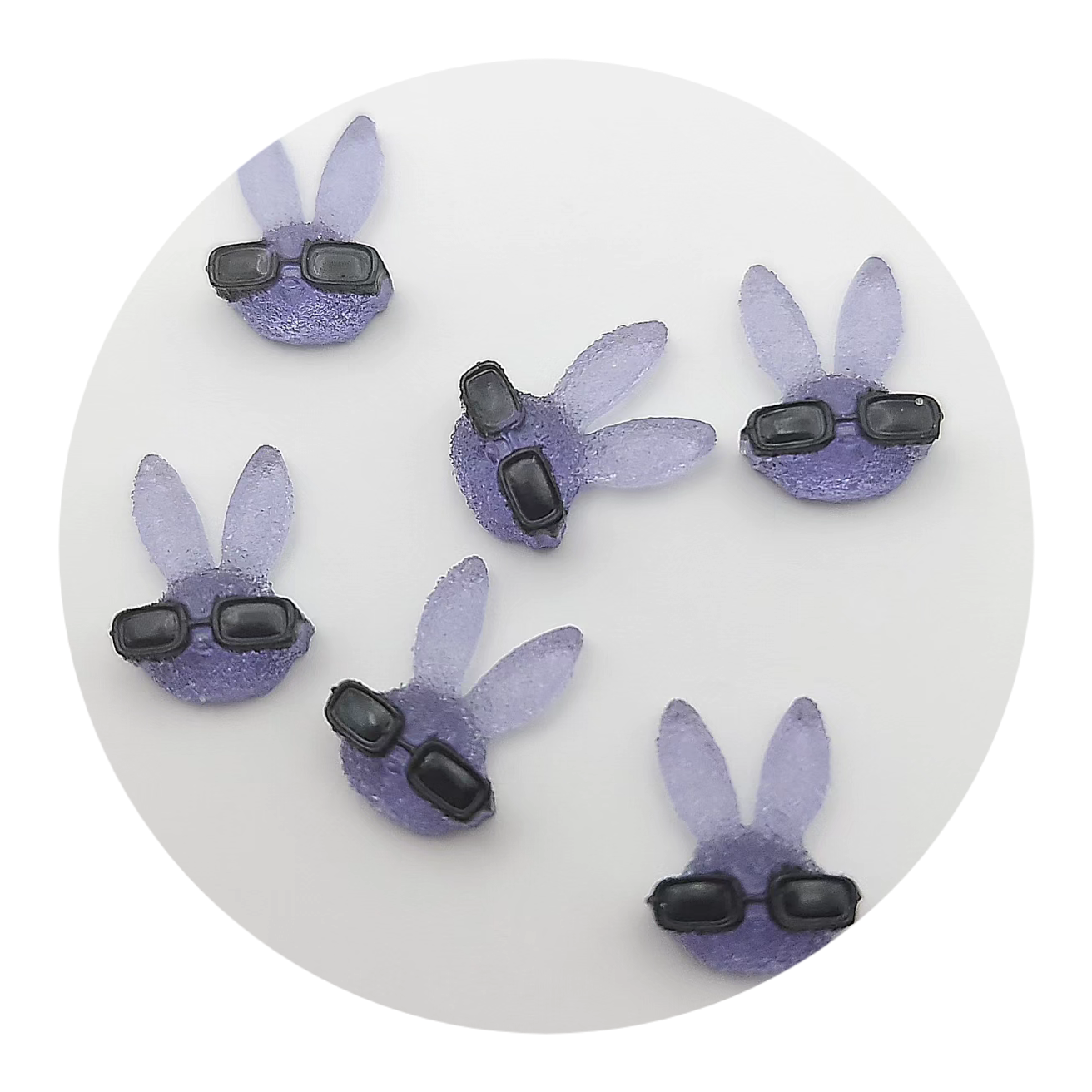 Thug Rabbit Slime (dark purple)