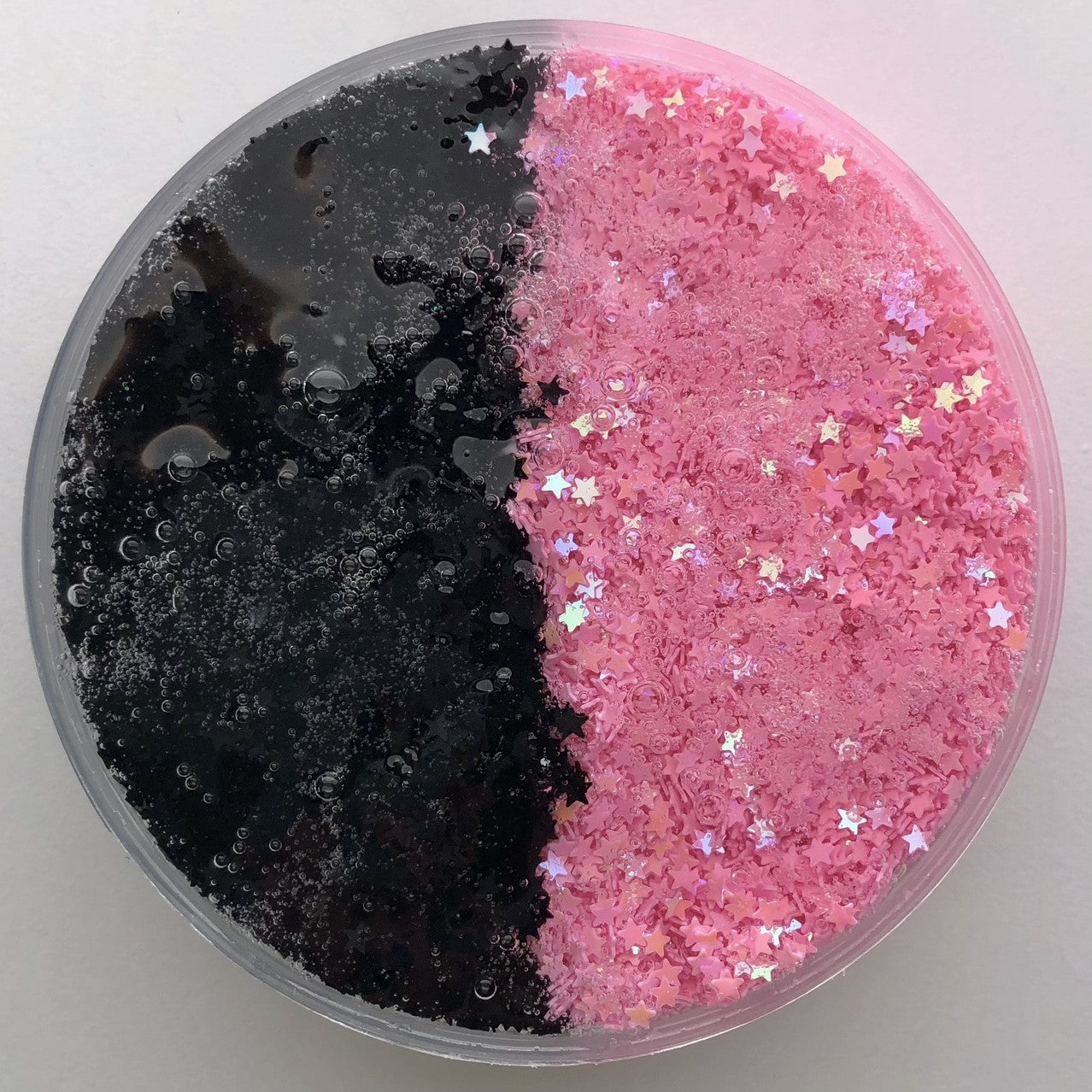 Black Pink Star Slime