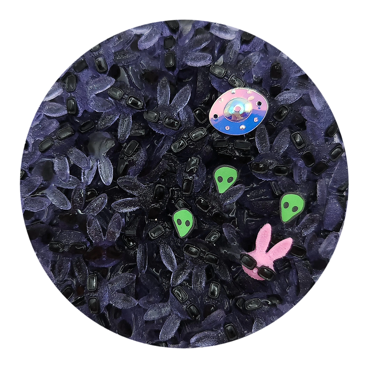 Thug Rabbit Slime (dark purple)