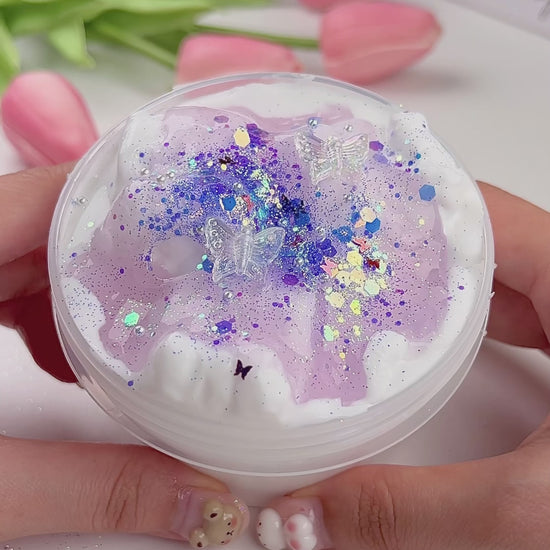 Sparkling Butterfly Slime