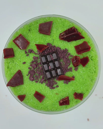 Dubai Chocolate Crunch Slime