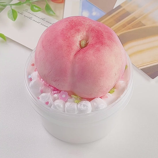 Peach Mousse Cake Slime