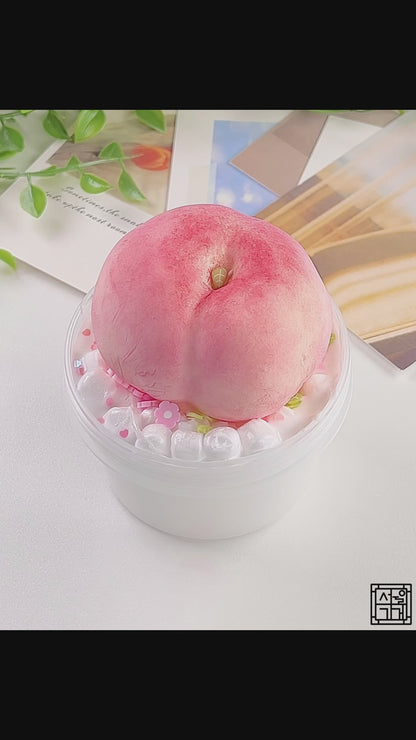 Peach Mousse Cake Slime