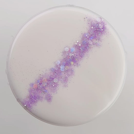 Lilac Cream Latte Slime