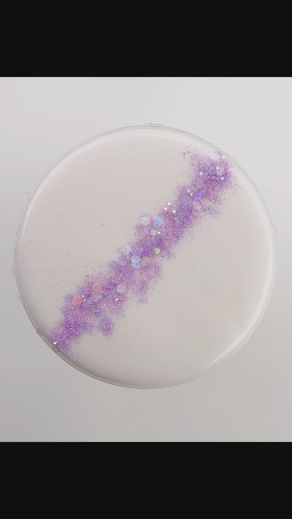 Lilac Cream Latte Slime